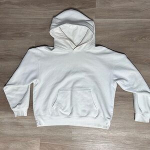 Aritzia TNA XL Classic White Hoodie
